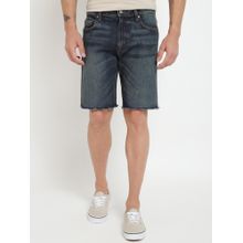 Guess Blue Solid Shorts
