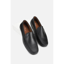 Louis Philippe Men Black Loafers (UK 11)