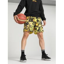 Puma FRANCHISE Men Yellow Shorts