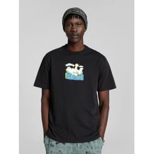 Puma X RIPNDIP Graphic Men Black T-Shirt