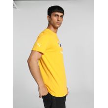 Puma BMW MMS Essentials Logo Mens Orange T-Shirt