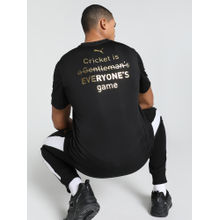 Puma Crew Neck Unisex Black T-Shirt