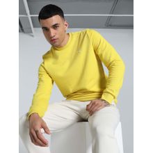 Puma Round Neck Tr Men Yellow Sweatshirt