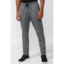 Reebok Mens Wor Sl Trckstr Grey Solid Track Pant