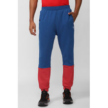 Reebok Mens Wce Blue Colorblock Joggers