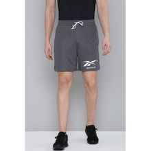 Reebok Mens Grey Basketball Mesh Shorts