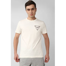 Reebok Mens White Classics Printed T-Shirt