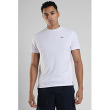 Reebok White Men T Shirt