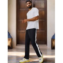 Styli Straight Fit Pintuck Detail Terry Trackpant