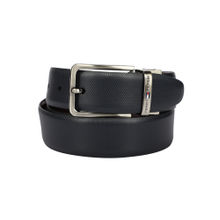 Tommy Hilfiger Eliot Men Leather Reversible Belt - Navy Blue & Maroon