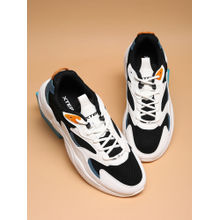 Xtep Multicolor Colorblock Retro Casual Shoes For Men
