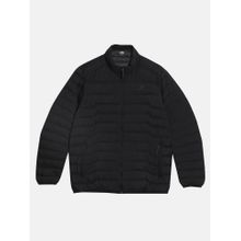 Xtep Black Padded Down Jacket for Men