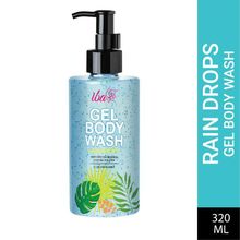 Iba Rain Drops Gel Body Wash No Parabens No Sulfates For Cleansing & Tan Removal