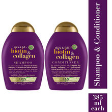 OGX Thick & Full Biotin & Collagen Shampoo & Conditioner
