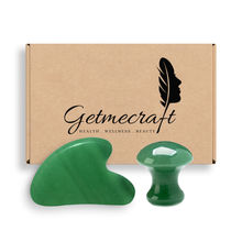 Getmecraft Jade Gua Sha And Mushroom Gua Sha Facial Massage ...