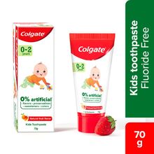 Colgate Toothpaste for Kids (0-2 years), Natural Fruit Flavour