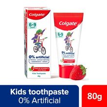 Colgate Toothpaste for Kids (6-9 years), Natural Strawberry Mint