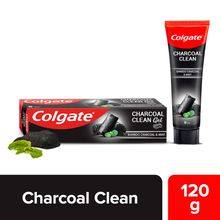 Colgate Charcoal Clean Toothpaste, Black Gel Paste (120gm)