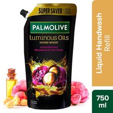 Palmolive Hand Wash Luminous Oils Invigorating Handwash, with Macadamia Oil