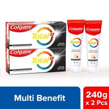 Colgate Total Charcoal Deep Clean Antibacterial Toothpaste - Pack of 2