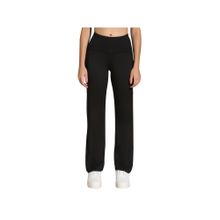 Silvertraq Luna Sculpt Straight Trackpants Black