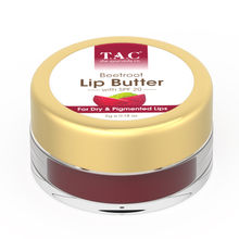 TAC-The Ayurveda Co. Beetroot Lip Butter with SPF 20 For Dry & Pigmented Lips