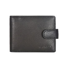 Sassora Men & Casual, Formal Black Genuine Leather Rfid Business Card Holder (S)