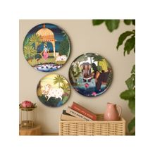 Ritualistic Dwarika Pichwai Wall Sculpture For Home Decoration