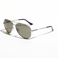 Vintage Unisex Polarised & UV Protection Grey Lens Pilot Sunglasses