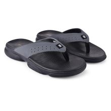 Campus SL-405A Black Mens Flip Flops