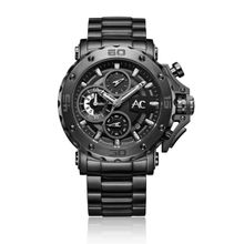 Alexandre Christie AC 9205 MCB Chronograph for Men - Charcoal Black