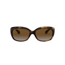 Ray-Ban 0RB4101 Brown Polarized Jackie Ohh Cat Eye Sunglasses (58 mm)