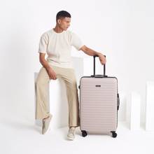 Assembly Large Check-in Luggage- Polycarbonate (28 inch)- Desert Ivory