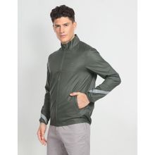 Arrow Newyork Light Weight Reflective Detail Solid Jacket