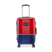 Tommy Hilfiger Unisex Twins Pro Hard Luggage Trolley Bag - Red & Navy