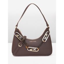 Anne Klein Women Brown Solid Handbag