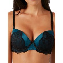 YamamaY Ocean Green Deepness Sexy Bra Lace Under-Wired Padded Balconette