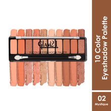GLAM21 10 Colors Eyeshadow Palette