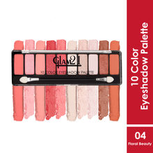 GLAM21 10 Colors Eyeshadow Palette
