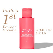 Clayco Face Wash Powder With Azuki Beans, Koji Rice, Salicylic Acid & Niacinamide - Brighter Skin