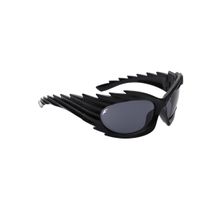 Floyd Black Frame Black UV Protected Lens Cat Eye Sunglasses (39)