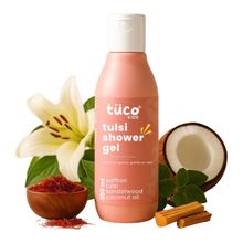 TuCo Intelligent Kids Shower Gel Tulsi, Saffron Gently Cleanse, Nourish SLS/ SLES/ Paraben Free
