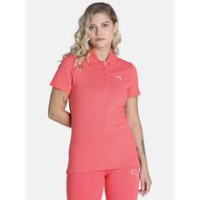 Puma Ess Women Pink Polo T-shirt