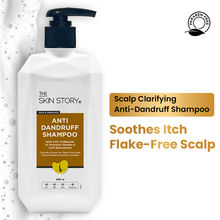 The Skin Story Anti Dandruff Deep Ceansing Shampoo Calms & Soothes Scalp With Saniscalp & Argan Oil