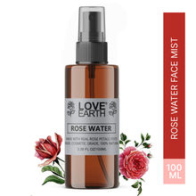 Love Earth Rose Water Gulab Jal Face Mist Toner with Rose for Skin Hydration and Natural Glow