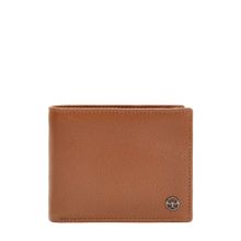 Eske Dieter Two Fold Wallet For Men, 7 Card Holders, Summer Cognac