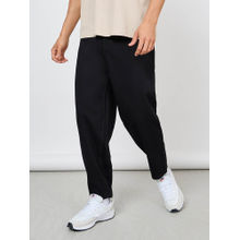 Styli Balloon Fit Jeans With Pockets Black