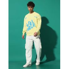 Griffel Side Griffel London Oversized Yellow Sweatshirt with Trackpant (Set of 2)