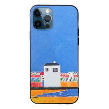DOOBNOOB Sunny Beach Unique 3D Print Back Cover Case For Apple iPhone 12 Pro Max (Sky Blue)