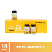 The Good Bug Daily Prebiotic Gut Cleanse Detox Shots with Green Tea Extracts